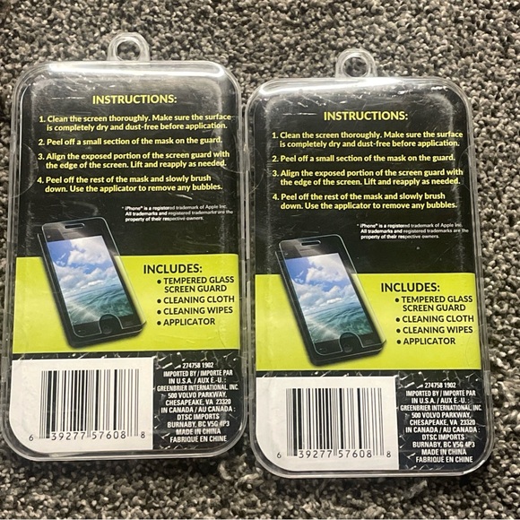 (2) iPhone X Screen Protector Glass Shatter-Resistant Screen Guard Fits iPhone X - Picture 5 of 7